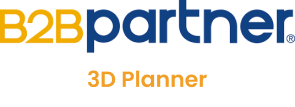 B2Bparner 3D Planner logo